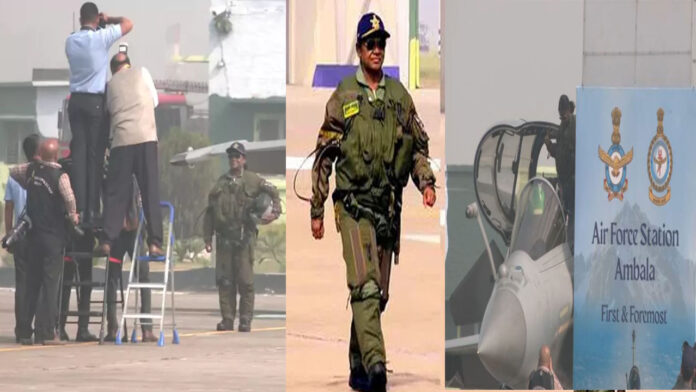 Draupadi Murmu is the first Indian citizen to fly in a Rafale fighter jet Draupadi Murmu is the first Indian citizen to fly in a Rafale fighter jet.
