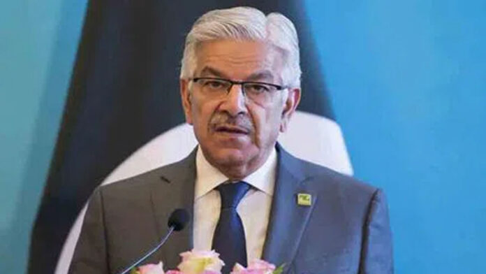 Pakistan's Defense Minister Khawaja Asif says India is ready for war with Afghanistan