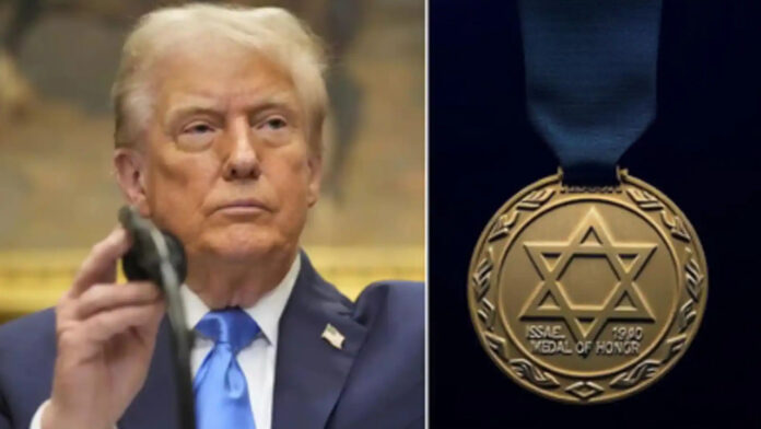 Trump receives Israel highest civilian award