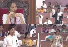 రాజ్యాంగ దినోత్సవం వేడుకల్లో భాగంగా ఏపీలో విద్యార్థుల మాక్ అసెంబ్లీ Students hold mock assembly in Amaravati as part of Constitution Day celebrations