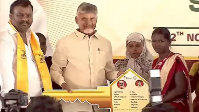 CM Chandrababu Naidu to launch 3 lakh housewarming ceremonies in AP