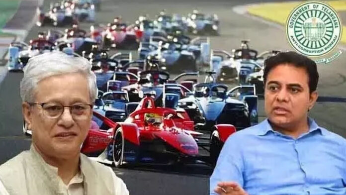 Formula-A new twist in this case..Governor approves investigation against KTR