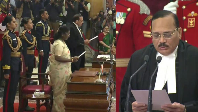 Justice Suryakant sworn in as 53rd CJI of Supreme Court