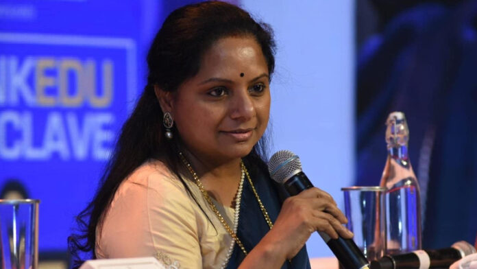 Kavitha sensational comments... Ties with BRS severed: Kavitha