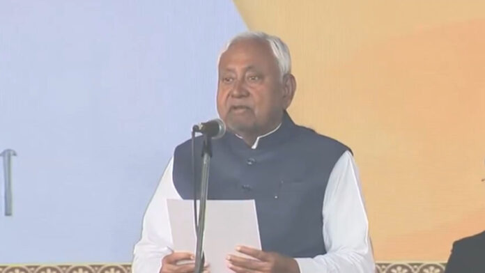 NDA government formed in Bihar.. Nitish Kumar sworn in as Chief Minister for the 10th time