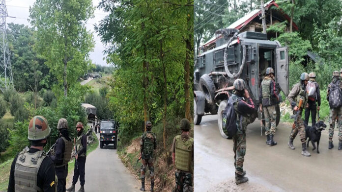 'Operation Chhatru' ongoing in Kashmir.. Security forces surround terrorists