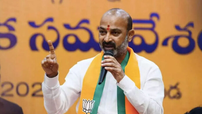 Permission for Bandi Sanjay Sabha cancelled..BJP leaders angry