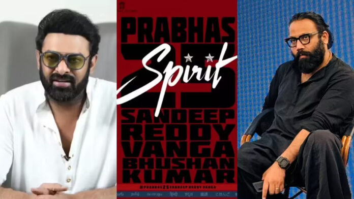 Prabhas was about to go on the sets of 'Spirit'.. Sandeep Vanga update..!
