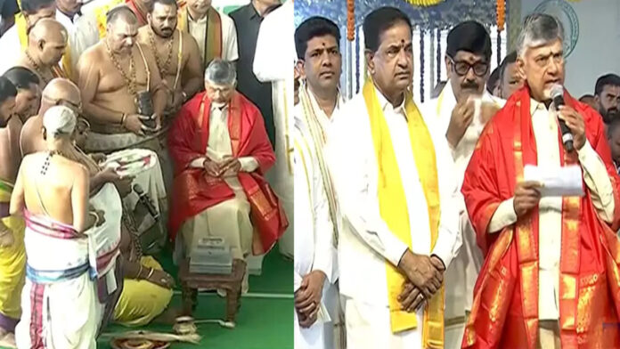 We will make Amaravati like the capital of the gods: CM Chandrababu