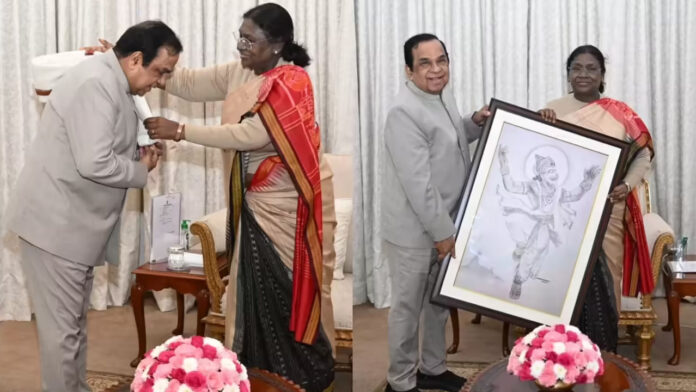 Brahmanandam meets President Draupadi Murmu
