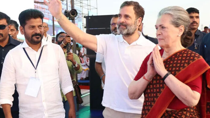 CM Revanth Reddy meets Sonia and Rahul.. These are the topics discussed..!