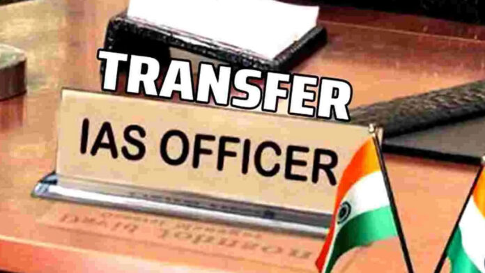 Massive IAS transfers in Telangana