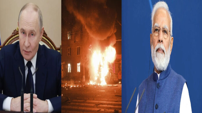News of drone strikes on Putin's residence disturbing: Peace is the only solution: PM Modi
