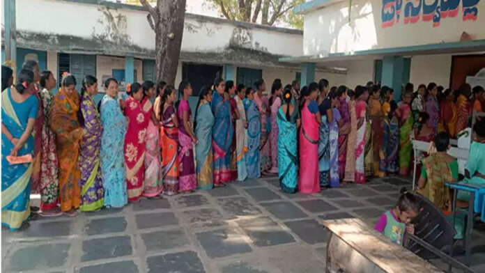 Panchayat election polling underway in Telangana