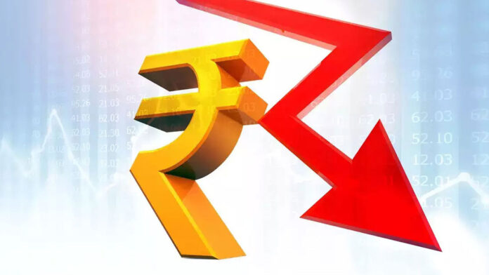 Rupee falls further..Our currency hits all-time low