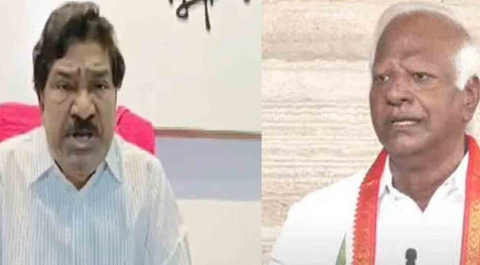 కడియం శ్రీహరి అఫిడవిట్పై తాటికొండ రాజయ్య విమర్శలు Tatikonda Rajaiah criticizes Kadiyam Srihari's affidavit