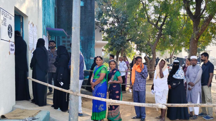 Polling for the third phase of Panchayat elections is underway.