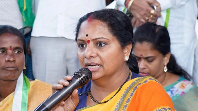 Srikanthachari's name been given to even a single project?: Kavitha questions Congress