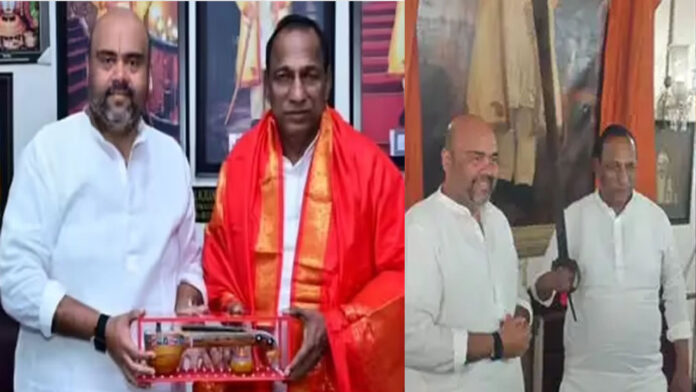 Mallareddy's visit to Bobbili Fort...Is the goal the expansion of educational institutions?!