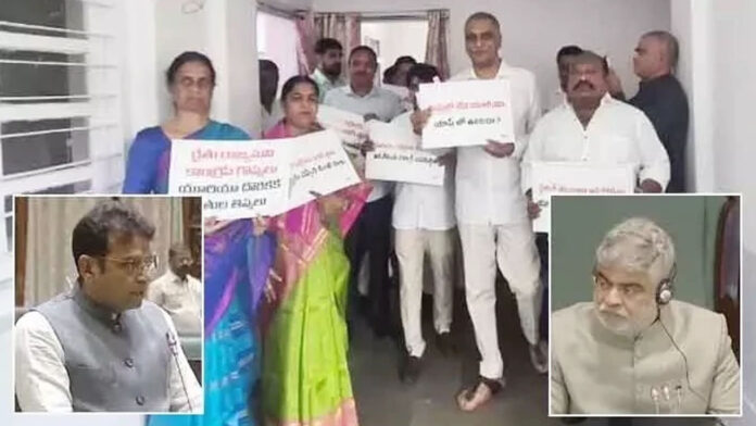 Uproar over urea shortage: Tensions in Telangana Assembly on second day